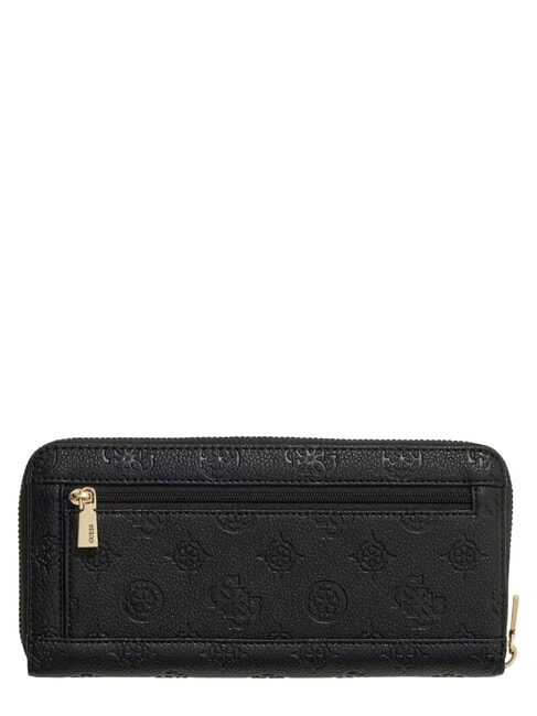 BLAKE Large zip-around wallet black logo - Women&rsquo;s Wallets