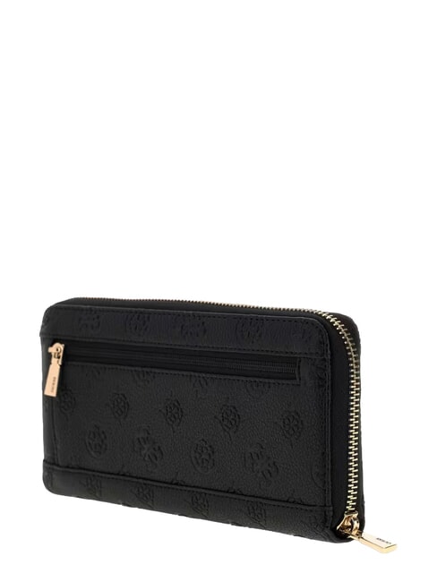 BLAKE Large zip-around wallet black logo - Women&rsquo;s Wallets