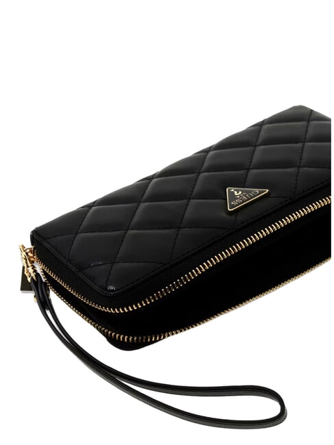 JULIET Large zip-around wallet BLACK - Women&rsquo;s Wallets