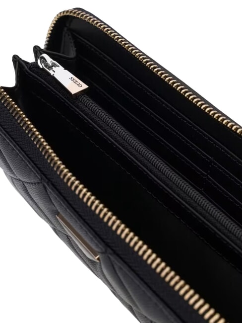 JULIET Large zip-around wallet BLACK - Women&rsquo;s Wallets