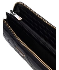 GUESS JULIET Large zip-around wallet BLACK - Women&rsquo;s Wallets - 5