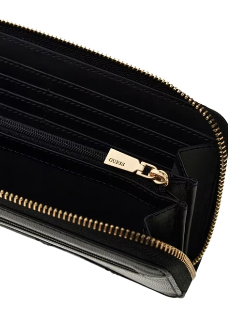 JULIET Large zip-around wallet BLACK - Women&rsquo;s Wallets