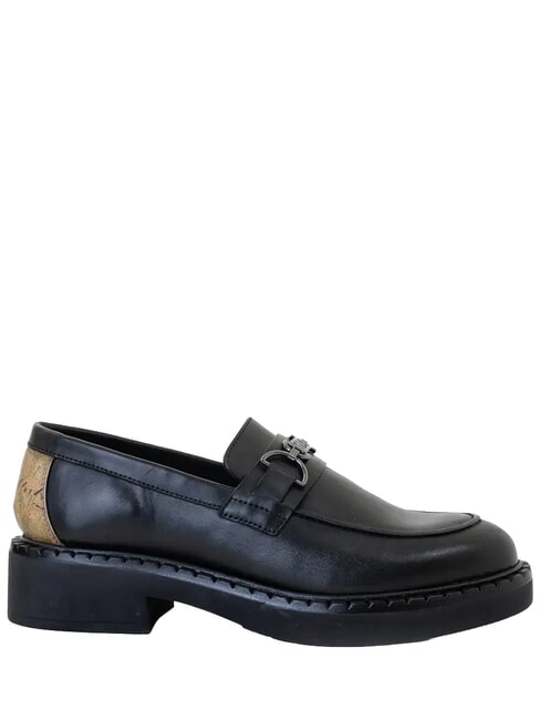 GEO Leather moccasins Black - Women&rsquo;s shoes