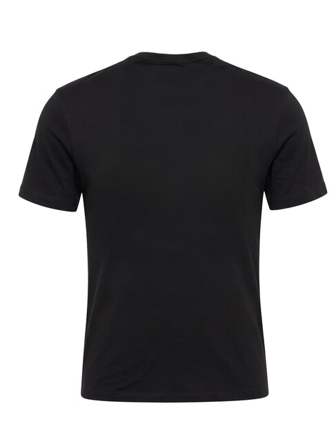 RUGGED Cotton T-Shirt BLACK - T-shirt