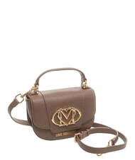 LOVE MOSCHINO OVAL FRIEZE Mini shoulder bag chocolate - Women&rsquo;s Bags - 2