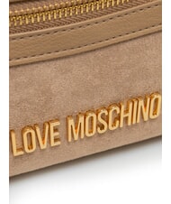 LOVE MOSCHINO SIGNATURE ZIP Shoulder bag sand - Women&rsquo;s Bags - 3