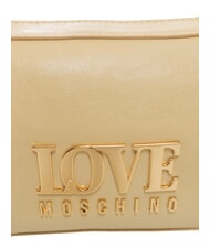 LOVE MOSCHINO GILDED Shoulder bag, with chain butter - Women&rsquo;s Bags - 3