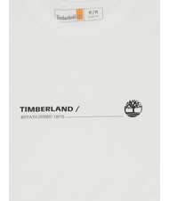 TIMBERLAND OCEAN Cotton T-shirt white - T-shirt - 3