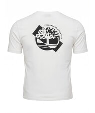 TIMBERLAND TREE Cotton T-Shirt white - T-shirt - 2