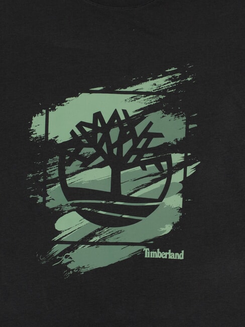 RUGGED Cotton T-Shirt BLACK - T-shirt