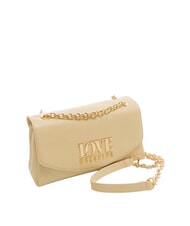 LOVE MOSCHINO GILDED Shoulder bag, with chain butter - Women&rsquo;s Bags - 2