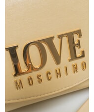 LOVE MOSCHINO GILDED Shoulder bag, with chain butter - Women&rsquo;s Bags - 3