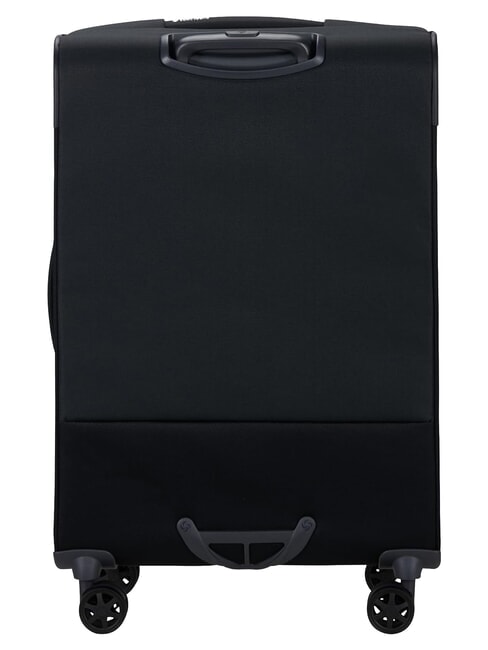 BASE BOOST Medium trolley, expandable BLACK - Semi-rigid Trolley Cases