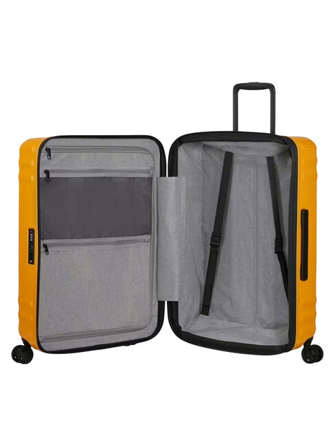 LIN'AIR Medium Trolley, Expandable metallic mango - Rigid Trolley Cases