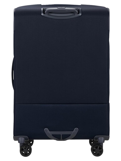 BASE BOOST Medium trolley, expandable blu navy - Semi-rigid Trolley Cases