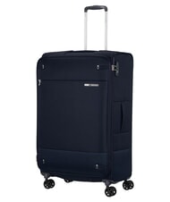 SAMSONITE BASE BOOST Large, expandable trolley blu navy - Semi-rigid Trolley Cases - 5