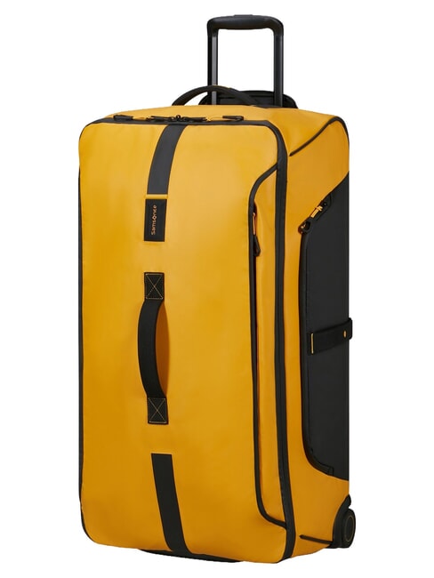PARADIVER LIGHT Large wheeled duffel bag yellow - Duffle bags