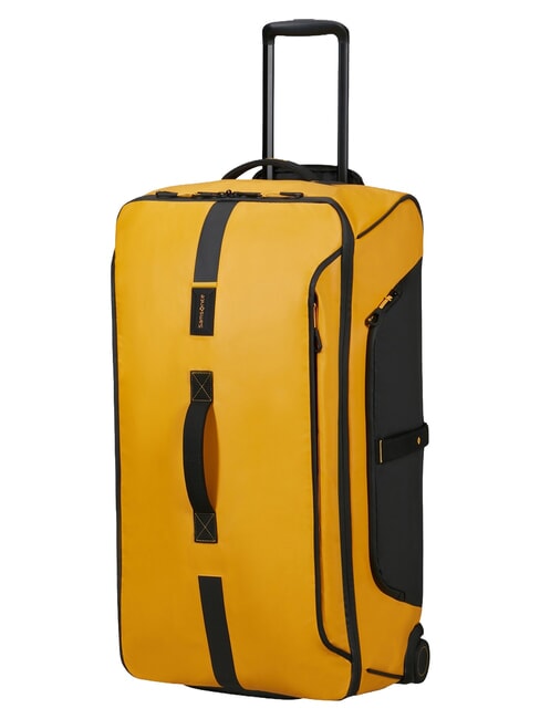 PARADIVER LIGHT Large wheeled duffel bag yellow - Duffle bags
