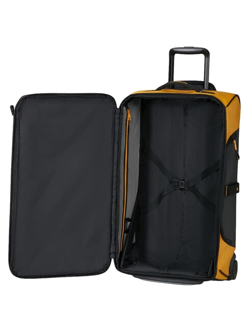 PARADIVER LIGHT Medium-sized wheeled duffel bag yellow - Duffle bags
