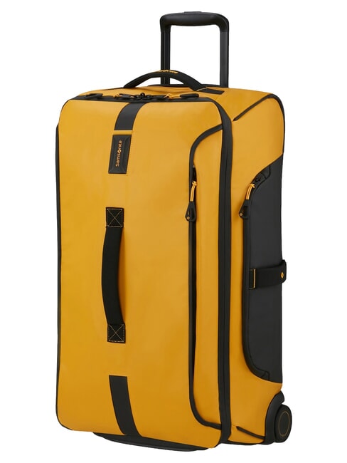 PARADIVER LIGHT Medium-sized wheeled duffel bag yellow - Duffle bags