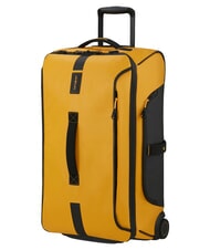SAMSONITE PARADIVER LIGHT Medium-sized wheeled duffel bag yellow - Duffle bags - 3