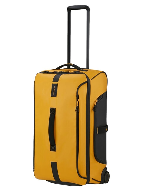 PARADIVER LIGHT Medium-sized wheeled duffel bag yellow - Duffle bags
