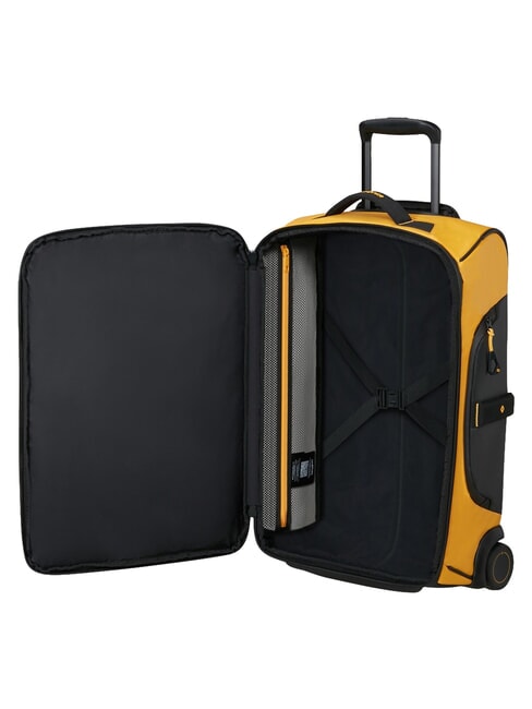 PARADIVER LIGHT Cabin-sized wheeled duffel bag yellow - Duffle bags