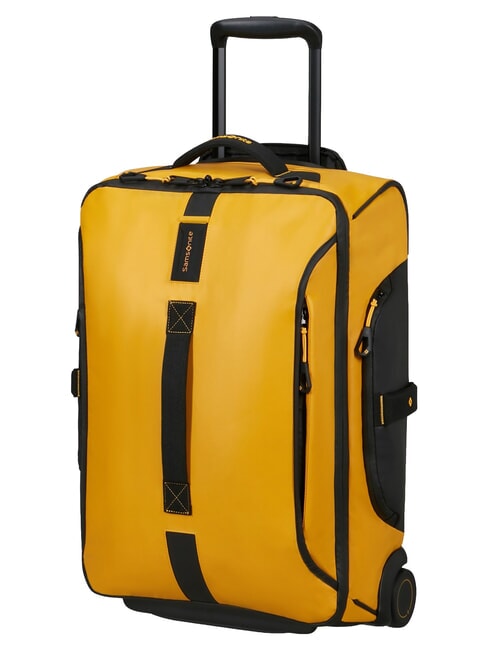 PARADIVER LIGHT Cabin-sized wheeled duffel bag yellow - Duffle bags