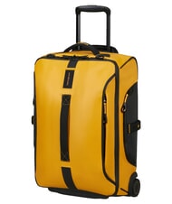 SAMSONITE PARADIVER LIGHT Cabin-sized wheeled duffel bag yellow - Duffle bags - 3