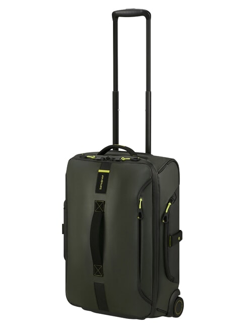 PARADIVER LIGHT Cabin-sized wheeled duffel bag jung / gree - Duffle bags