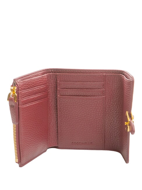 CAMPUS Small leather wallet currant - Women&rsquo;s Wallets