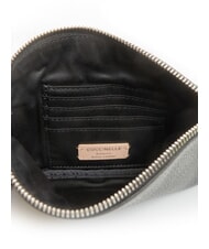 COCCINELLE ROUNDED ENVELOPE Leather clutch bag Black - Women&rsquo;s Bags - 5