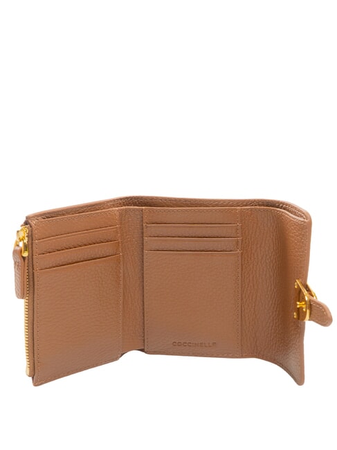 CAMPUS Small leather wallet cognac - Women&rsquo;s Wallets