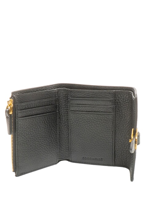 CAMPUS Small leather wallet Black - Women&rsquo;s Wallets