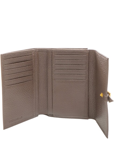 CHERRY Medium Leather Wallet brunette - Women&rsquo;s Wallets