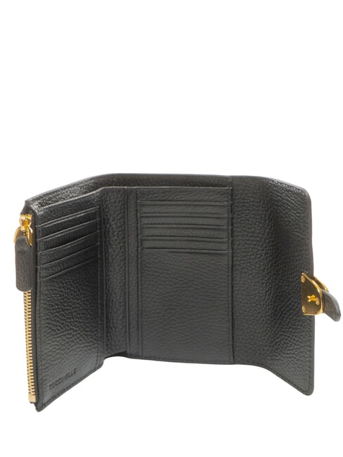 CAMPUS Medium Leather Wallet Black - Women&rsquo;s Wallets