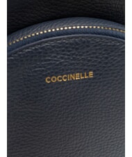COCCINELLE ALPHA Leather backpack midnight blue - Women&rsquo;s Bags - 4