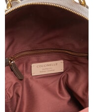 COCCINELLE ALPHA Leather backpack brunette - Women&rsquo;s Bags - 5