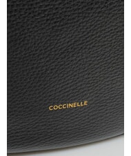 COCCINELLE ALPHA Shoulder bag Black - Women&rsquo;s Bags - 4