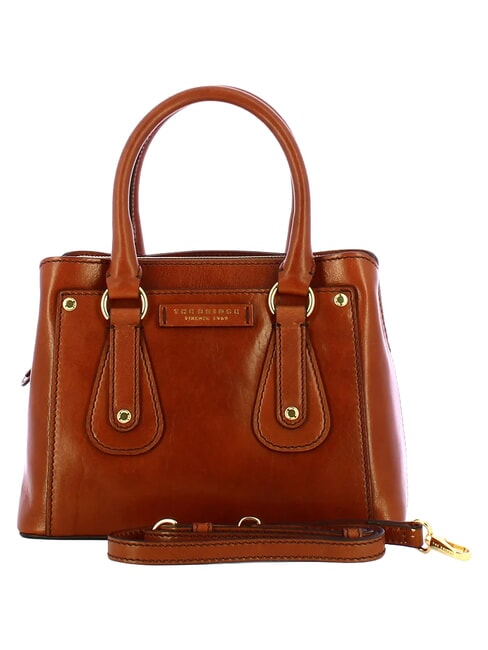 CECILIA Leather handbag, with shoulder strap BROWN - Women&rsquo;s Bags