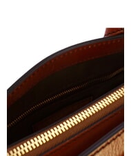 THE BRIDGE CECILIA Leather handbag, with shoulder strap BROWN - Women&rsquo;s Bags - 5