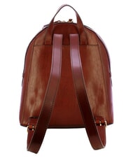 THE BRIDGE COSTANZA Leather backpack with side pocket BROWN - Women&rsquo;s Bags - 3