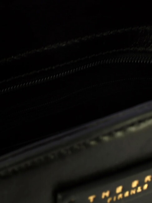 COSTANZA Mini leather shoulder bag Black Gold - Women&rsquo;s Bags