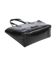 THE BRIDGE GUELFA Leather shoulder shopper bag Black Gold - Women&rsquo;s Bags - 3