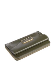 THE BRIDGE GINEVRA Large leather wallet thyme abb gold - Women&rsquo;s Wallets - 4