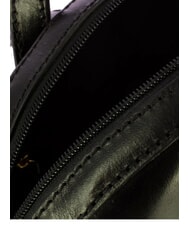 THE BRIDGE COSTANZA Leather backpack Black Gold - Women&rsquo;s Bags - 4