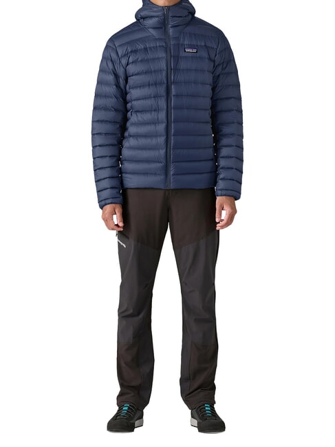 DOWN Down jacket with hood new navy - Men's down jackets