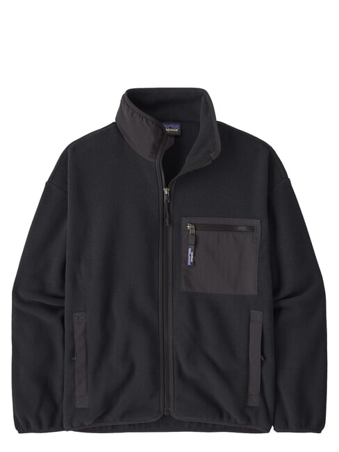 SYNCH Recycled fleece jacket black solid - Women's Jackets
