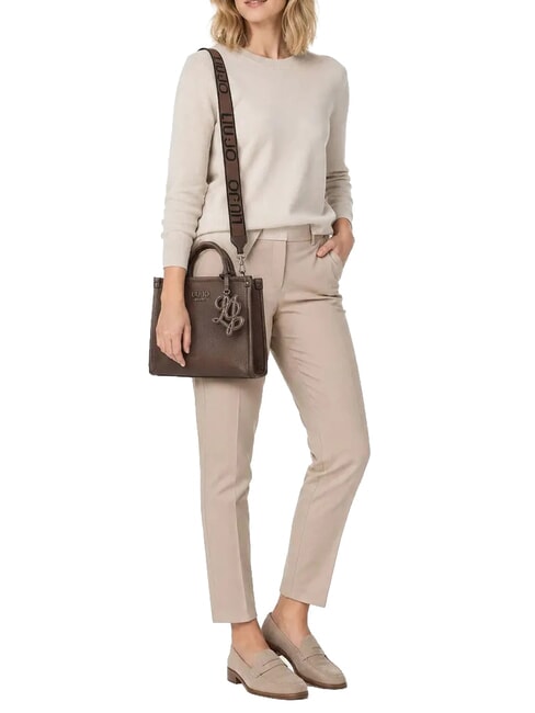 RIDHI Handbag, with removable shoulder strap dark mocha - Women&rsquo;s Bags