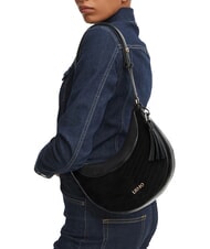LIUJO CIRRY Shoulder Hobo Bag BLACK - Women&rsquo;s Bags - 2